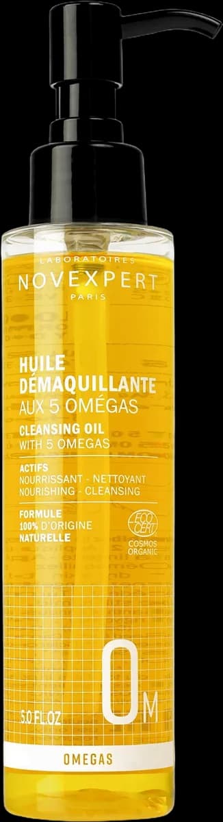 Huile démaquillante avec 5 omégas 150 ml